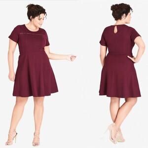City Chic Art Classic A line dress XXL/24